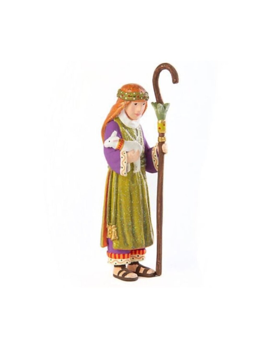 MacKenzie-Childs Patience Brewster Nativity Shepherd Mini Figure Like New